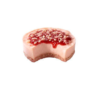 Cyrus O'leary's Strawberry Shortcake Mini Cheesecake, 0.418 Pound, 8 Per Case