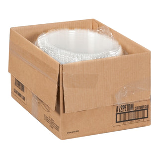 Wna-Caterline Pack 12" Thermo Round Black Tray, 25 Each