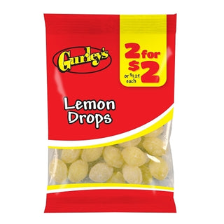 Gurley's 2 For $2 Lemon Drops, 2.5 Ounce, 12 Per Case