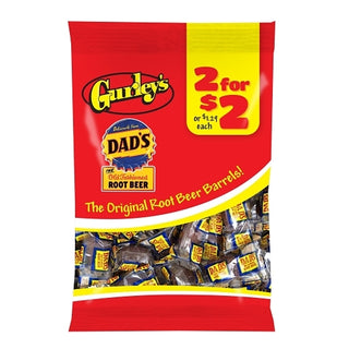 Gurley's 2 For 2 Dad's Root Beer, 2.75 Ounce, 12 Per Case
