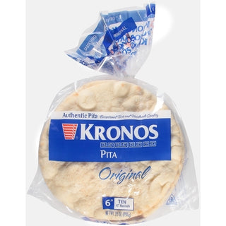 Kronos 6 Inch Authentic Original Flatbread, 10 Each, 12 Per Case