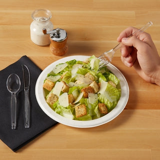 Dixie Heavy Weight Polystyrene Crystal Fork, 1000 Count