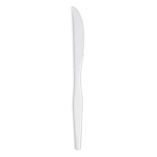 Dixie Heavy Weight Polystyrene White Knife, 1000 Count
