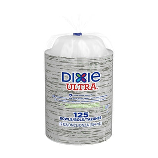 Dixie Ultra(R) 12 Ounce Heavy Weight Paper Bowl, 125 Count, 8 Per Case