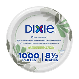 Dixie Pathways Paper Plate, 125 Count, 8 Per Case