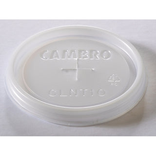 Cambro Camlid For Newport Tumbler Nt0 Translucent Lid, 1 Each