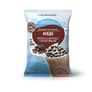 Big Train No Sugar Added Mocha Blended Ice Coffee Powdered Drink Mix, 3.5 Pound, 5 Per Case