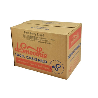 Dr. Smoothie 100% Crushed Four Berry Blend, 46 Fluid Ounce, 6 Per Case