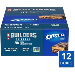Builders Oreo Protein Bar, 2.4 Ounce, 12 Per Pack, 12 Per Case