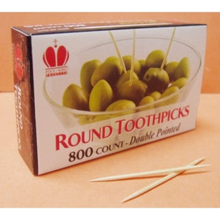 Tablecraft 4.5 Knot Bamboo Pick, 100 Each, 12 Per Case
