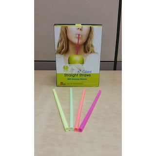 D & W Fine Pack 10.25 Tall Jumbo Individually Wrapped Translucent Straw, 500 Each, 500 Per Pack, 4 Per Case