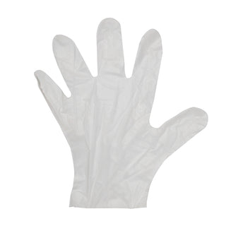 Valugards Poly Stretch Clear Small Glove, 100 Each, 100 Per Pack, 10 Per Case