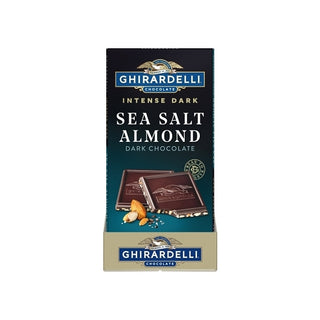 Ghirardelli Intense Dark Sea Salt Soiree Bar, 0.219 Pound, 12 Per Case