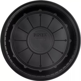 Dinex 9 Inch High Heat Disposable Black Plate, 500 Count