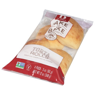 La Brea Bakery Take & Bake Retail Telera Roll, 12 Ounce, 12 Per Case