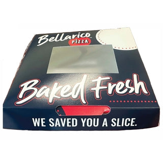 Bellarico's 6.5X6.5 Pizza Window Box, 300 Count
