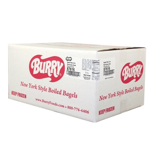 Burry Sliced Thaw & Serve Plain Bagel, 2.3 Ounce, 90 Per Case