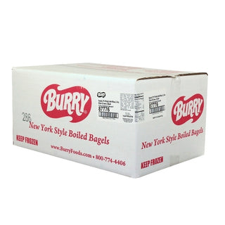 Burry Individually Wrapped, Sliced, Thaw & Serve 51% Whole Grain Wheat Bagel, 2.3 Ounce, 72 Per Case