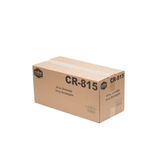 Cubeware 16 Ounce Rectangular Green Container With Clear Lid, 150 Set