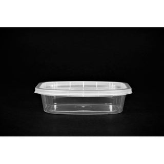 Delicube Deli Clear Container 8Oz, 400 Each