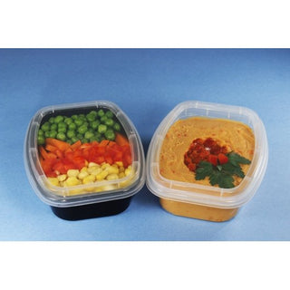 Delicube Deli Clear Container 8Oz, 400 Each