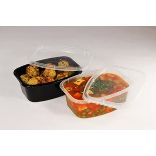 Delicube Deli Clear Container 8Oz, 400 Each