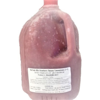 Barfresh Strawberry Banana Non-Dairy Smoothie Concentrate 1+1 No Sugar Added, 128 Ounce, 4 Per Case