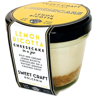 Sweet Craft Dolceria Lemon Ricotta Cheesecake, 3 Ounce, 12 Per Case