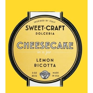 Sweet Craft Dolceria Lemon Ricotta Cheesecake, 3 Ounce, 12 Per Case