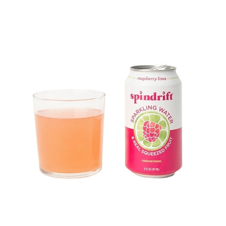 Spindrift Raspberry Lime Sparkling Water, 12 Fluid Ounce, 8 Per Pack, 3 Per Case