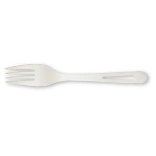 World Centric Tpla Compostable Corn Starch Fork, 50 Each, 20 Per Case