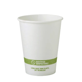 World Centric 12 Ounce Paper Fsc Mix Compostable Hot Cup, 50 Each, 20 Per Case