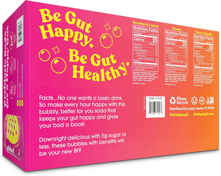 Poppi Prebiotic Soda, 3 Flavor Variety, 12oz (Pack of 15)