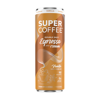 Super Coffee Espresso, Vanilla, 11oz (Pack of 12)