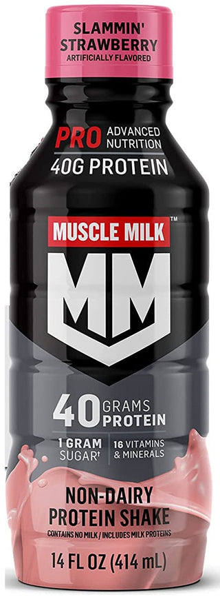 Muscle Milk PRO Series 40g Protein Shake, 4 Flavor Variety, 14oz (Pack of 12)