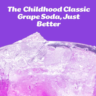 Slice Prebiotic & Probiotic Soda Pop, Grape, 12oz (Pack of 12)