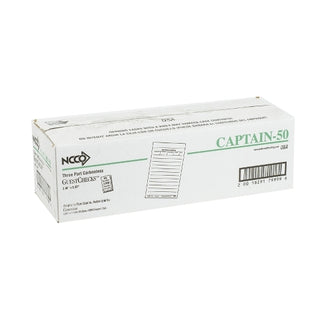 Ncco Waitrpad Carbonless 3 Part White 12L, 2500 Each