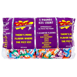 Zotz Assorted Candy Individually Wrapped Bulk, 5 Pound, 3 Per Case