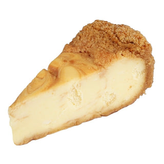 Cotton Blues Cheesecake Co. Sea-Salted Caramel Swirl Cheesecake Slice, 6 Ounce, 12 Per Case