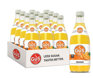 GuS Soda Orange 12 oz, Multi Pack