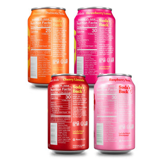 Poppi Prebiotic Soda, Short List Variety, 12oz (Pack of 12)