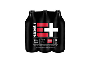 Essentia Ionized Alkaline 9.5 pH Bottled Water, 1 Liter, (Pack of 6)