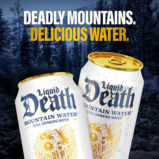 Liquid Death Still Mountain Water 12oz (Pack of 12)