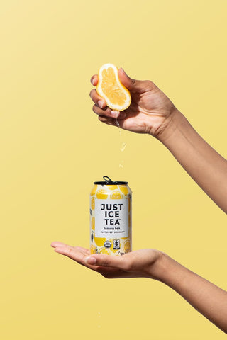 Just Ice Tea, Lemon Tea, 12oz (Pack of 12)