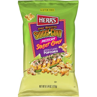 Herr's Mexican Street Corn Popcorn, 6.25 Ounce, 9 Per Case