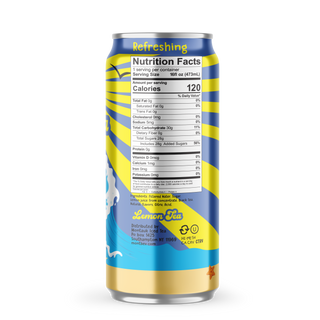 Montauk Premium Iced Tea, Lemon Tea, 16oz Cans (Pack of 12)