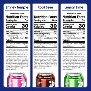 Stiller’s Soda, 3 Flavor Variety, 12oz (Pack of 12)