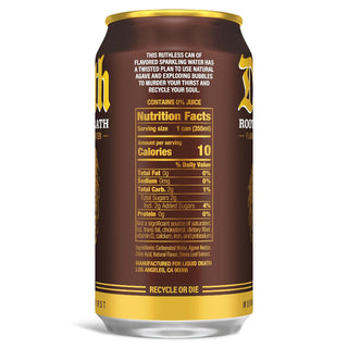 Liquid Death Sparkling Water, Rootbeer Wrath, 12oz (Pack of 12)