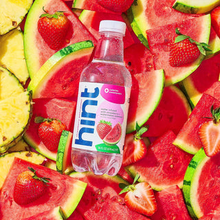 Hint Fruit-Infused Water, Strawberry Watermelon, 16oz (Pack of 12)