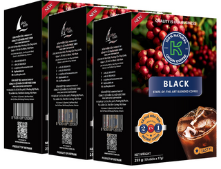 K Origin Delight Instant Coffee, 2-in-1, 255g - Multi-Pack